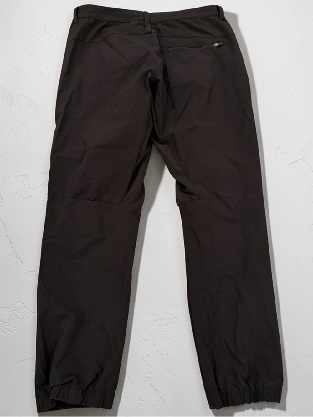 Stone Falcon Joggers Mens 34 Black Nylon Spandex Hiking Athleisure Streetwear - Picture 2 of 6